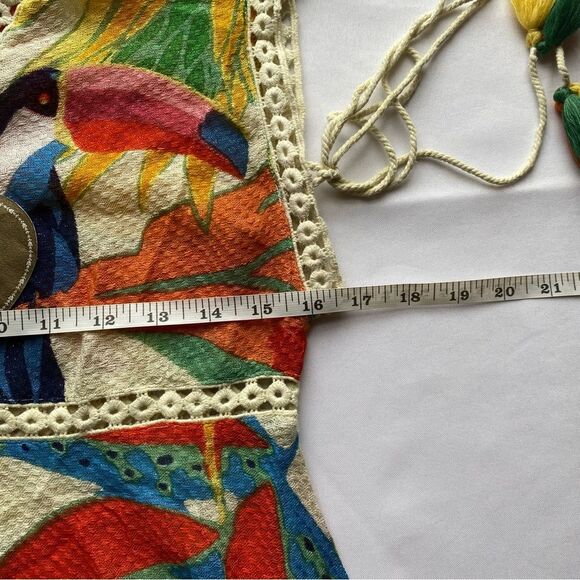 NWT Z & L Europe Toucan Tassel Mini Dress Size Medium - Picture 15 of 16
